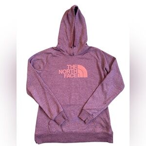 The North Face Purple Womens Sweatshirt Hoodie Size M